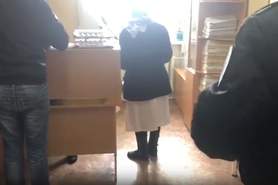 Стоп-кадр с видео: СКР по Новосибирской области.