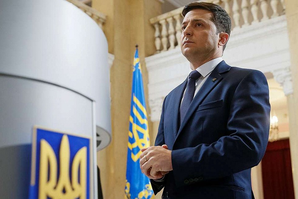 Кандидат в президенты Владимир Зеленский