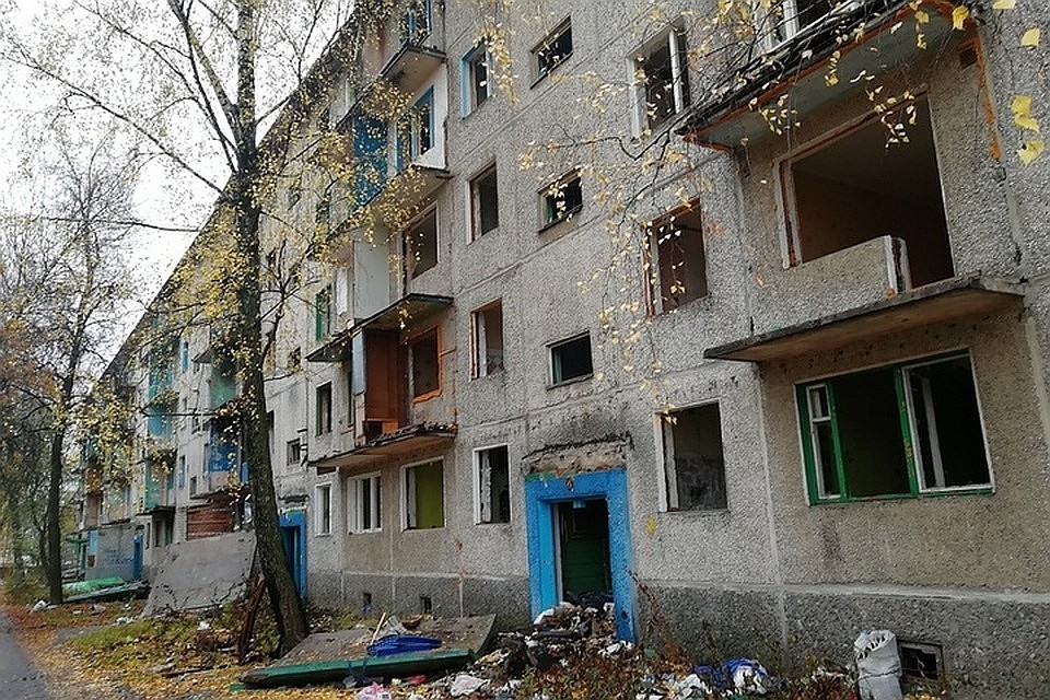 Пустующее здание представляет опасность