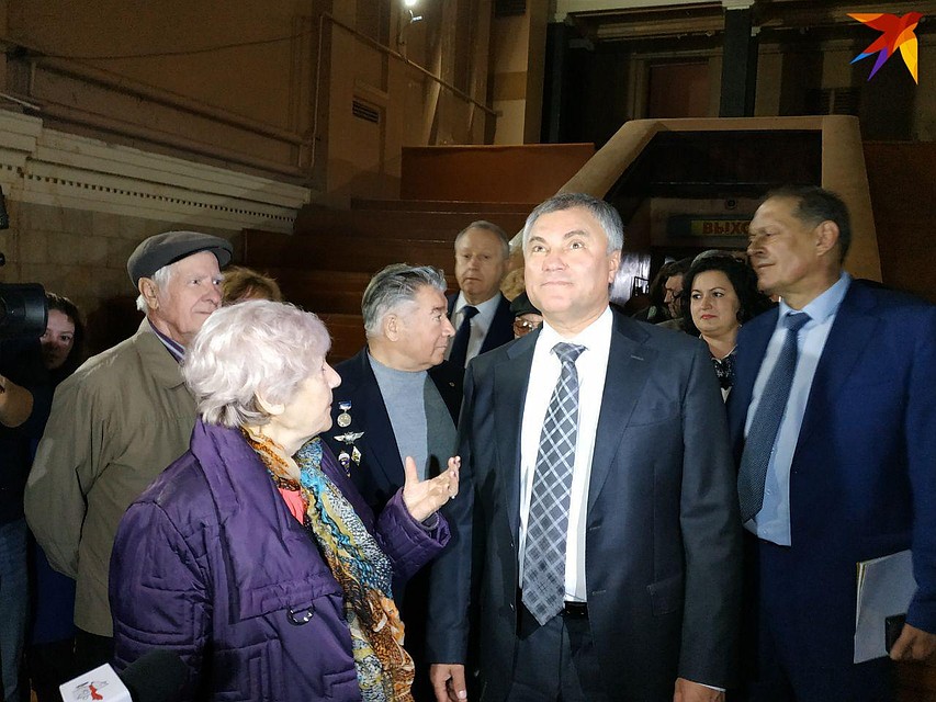 Вячеслав Володин в Гарнизонном Доме офицеров