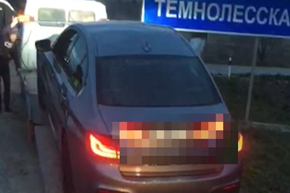 Авто забрали на штрафстоянку