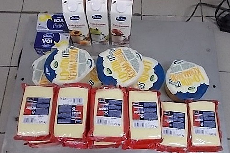 Жители Мурманской области увлеклись шопингом и накупили слишком много продуктов в Норвегии. Фото: пресс-служба мурманской таможни