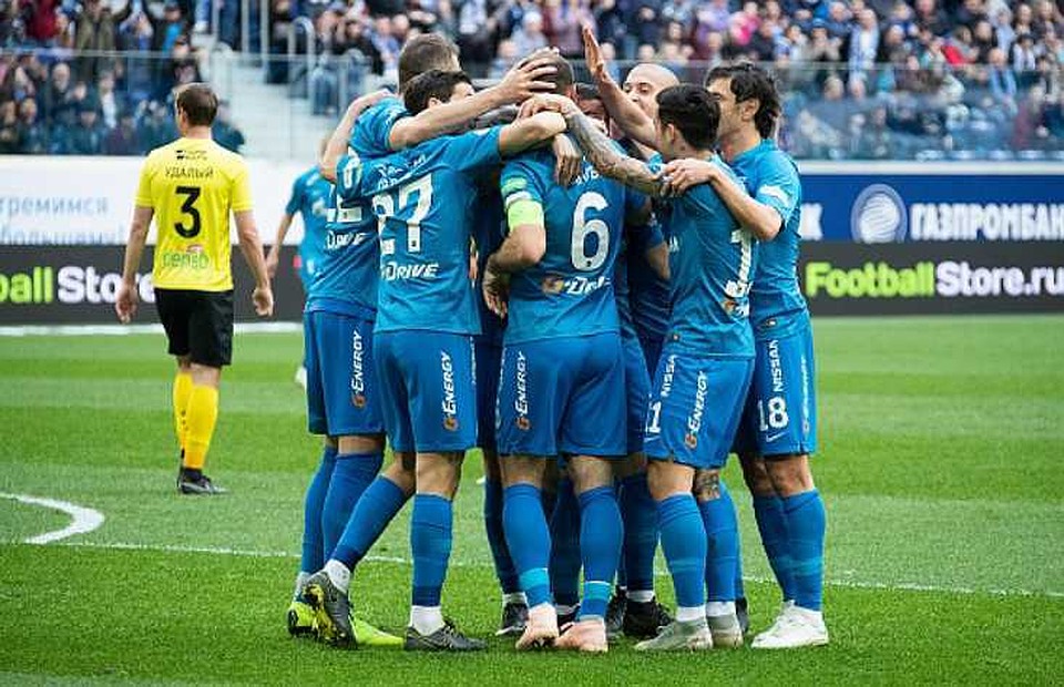 "Зенит" - "Анжи" 5:0 ФОТО: fc-zenit.ru