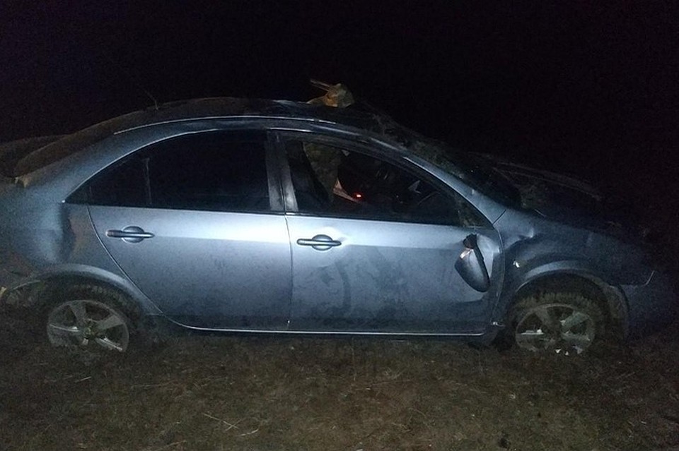 В ДТП водитель получил перелом 12-го грудного позвонка. Пострадавшего госпитализировали. Фото: УГИБДД по Брянской области