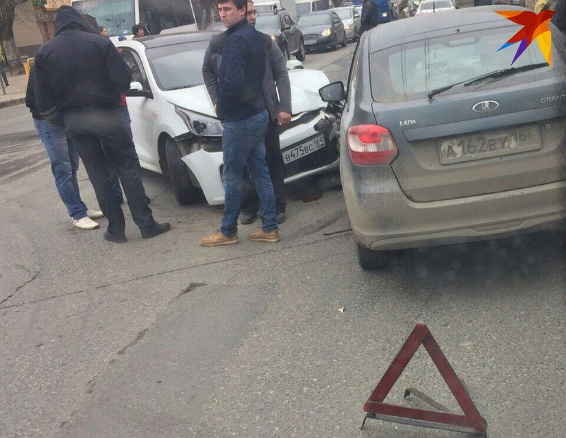 ДТП возле ТЦ "Оранжевый"