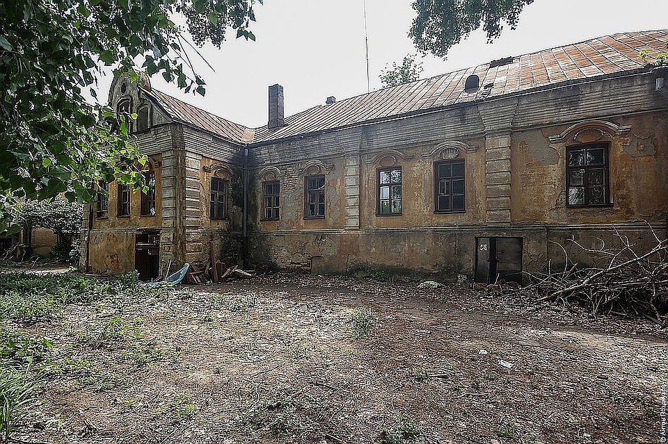 Фото "Архдозора", сделанное после пожара.