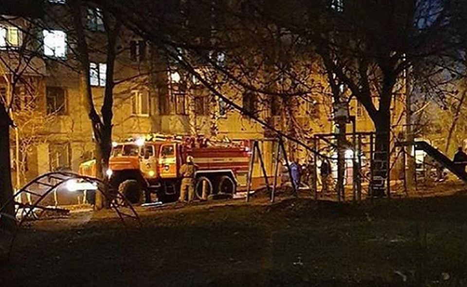Причина пожара устанавливается