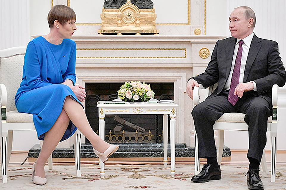 Президент Эстонии пригласила Путина в Тарту.