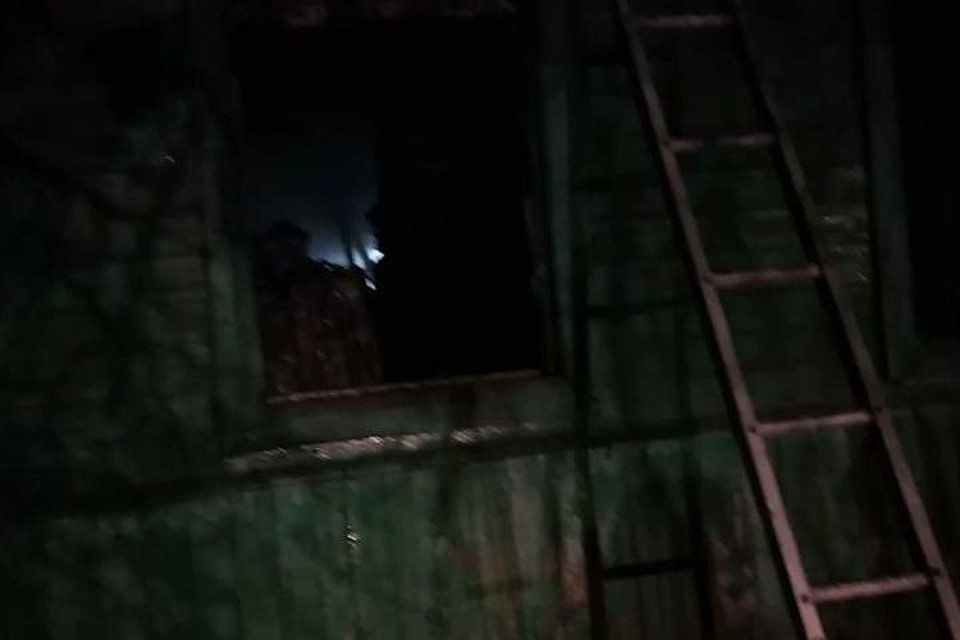 Пожар на Староорловской улице