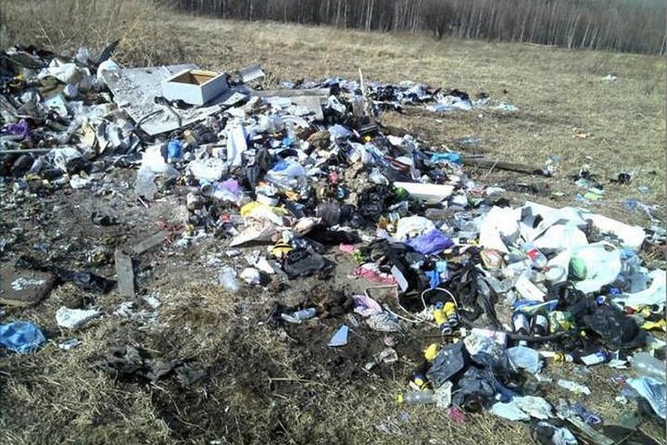 Крупную свалку мусора убрали в селе под Хабаровском