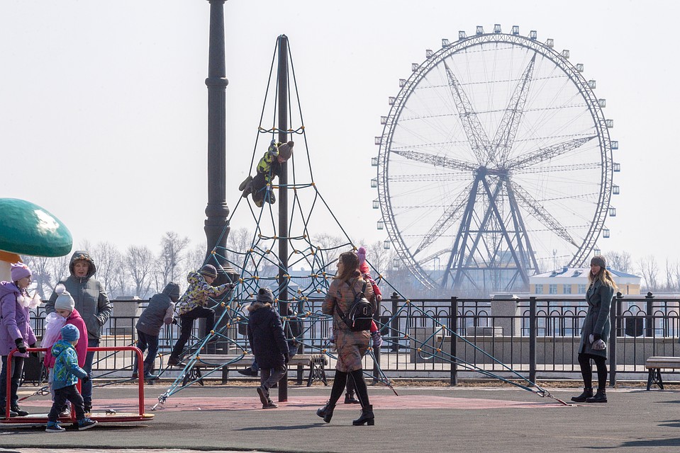 В Омске обещают установить 60-метровое колесо обозрения