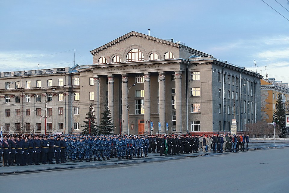 В центре Красноярска перекроют улицы для репетиции Дня Победы