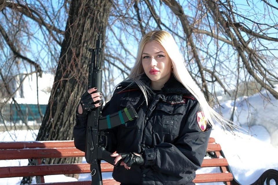 Анна Храмцова двукратная победительница Свердловской области по фитнес-бикини. Фото: пресс-служба Росгвардии