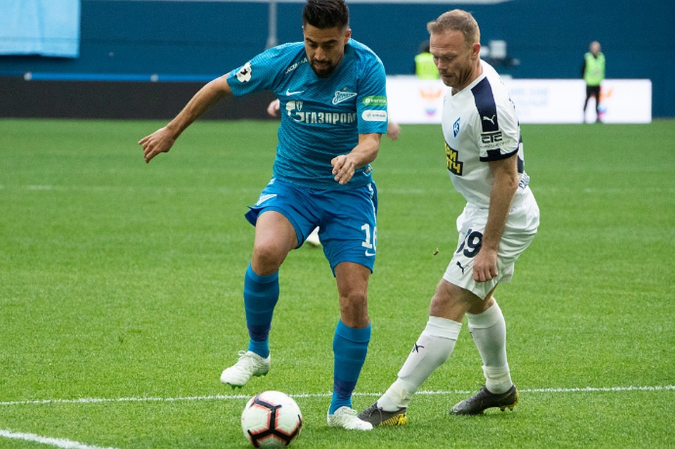 "Зенит" обыграл "Крылья советов". Фото: twitter.com/zenit_spb.