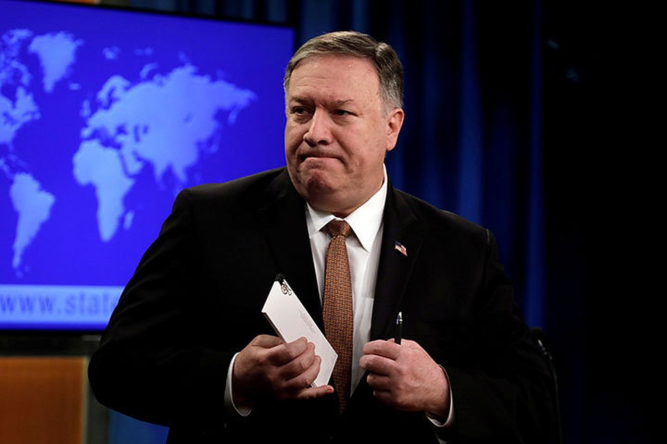 Госсекретарь США Майк Помпео