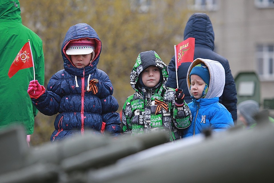 День Победы в Красноярске будет пасмурным и прохладным.