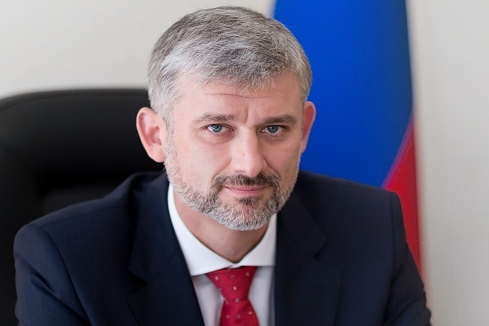 Министр транспорта РФ Евгений Дитрих. Фото: пресс-служба «Росавтодора»