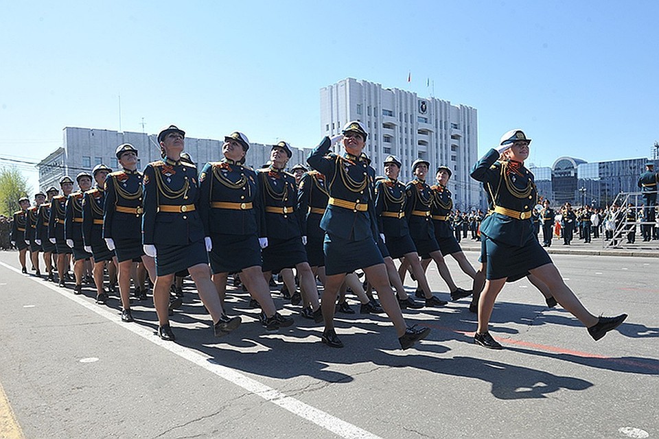 Парад Победы 9 мая 2019 года в Хабаровске: прямая онлайн-трансляция