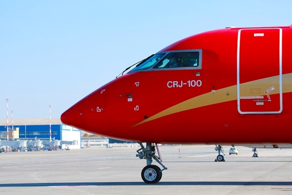 Инцидент произошел на самолете CCJ-100.