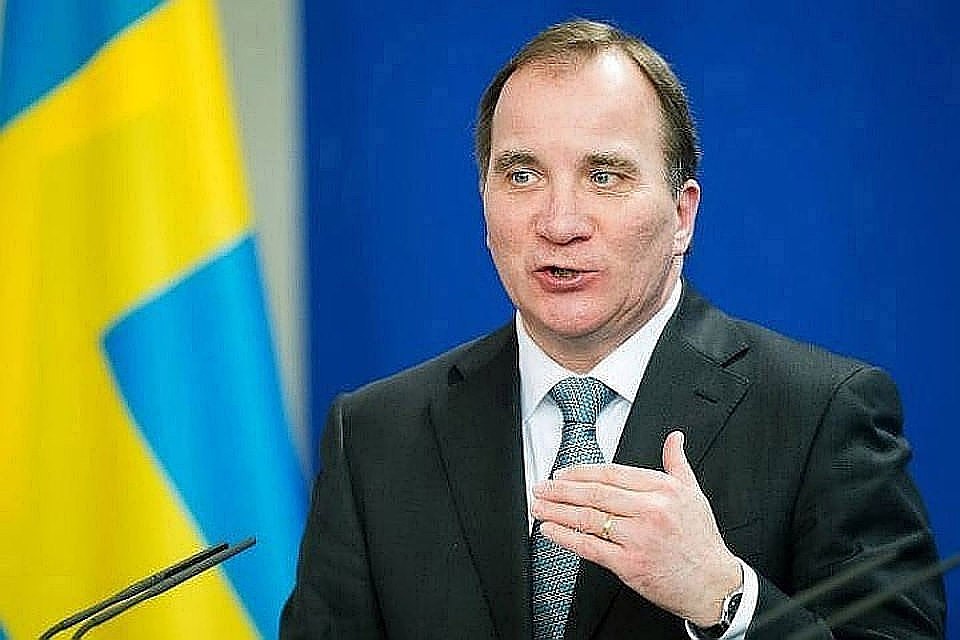 Глава правительства Швеции Стефан Лёвен.