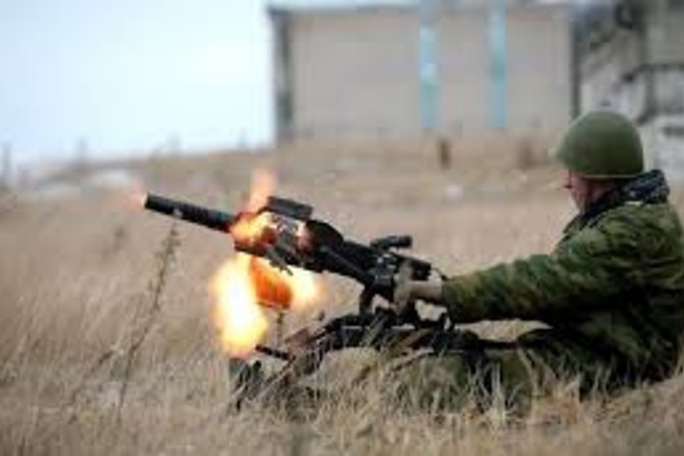 Под огнем оказались район аэропорта, поселок Жабичево и село Спартак к северу от Донецка. Фото: ДАН