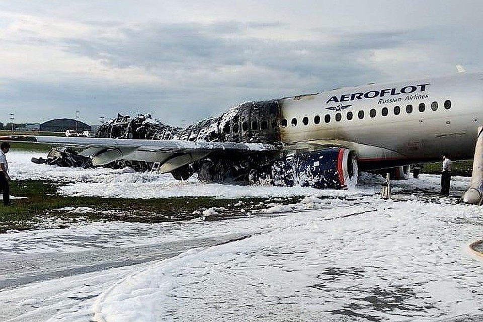 Эксперты восстановили события на борту сгоревшего SSJ, которые привели к катастрофе
