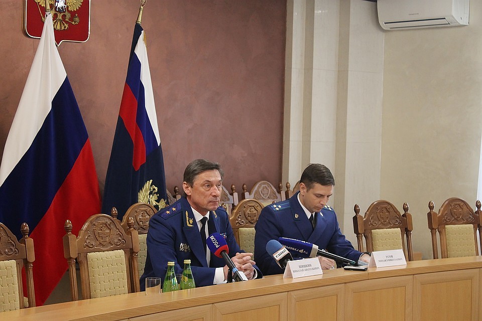 Прокурор Воронежской области Николай Шишкин.