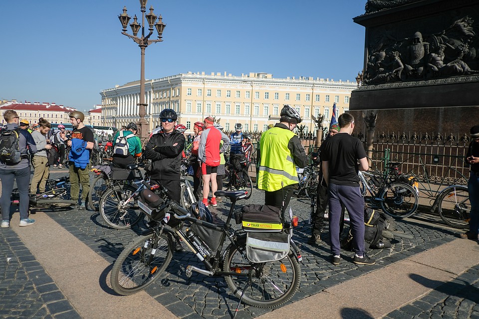 В Петербурге 26 мая перекроют движение из-за Большого велопарада