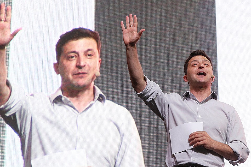Президент Украины Зеленский на IT-конференции в Киеве, 23 мая 2019 г.