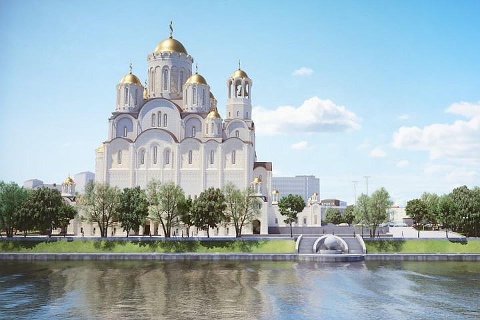 Таким должен был быть храм Святой Екатерины. Фото: фонд cвятой Екатерины
