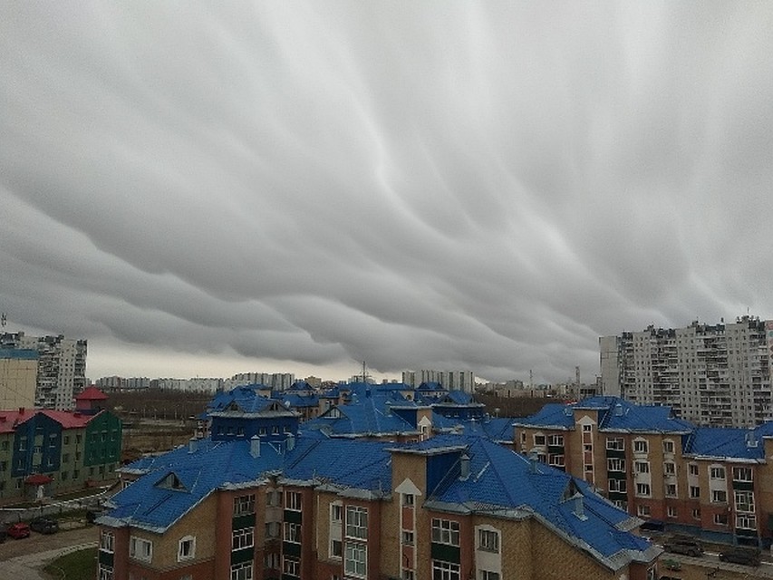 Погода в Югре 25 мая: дождь и мокрый снег. Фото из группы "Привет, сей час Нижневартовск" соцсети ВКонтакте Светоаны Суторминой