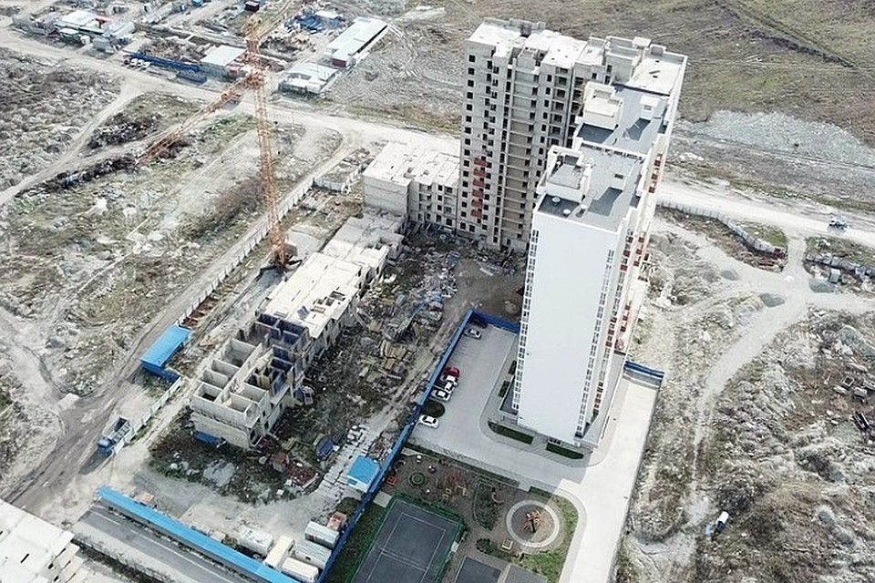 ЖК "Посейдон-1" власти обещали помочь достроить\ФОТО: АНО «Центр помощи участникам долевого строительства города Новороссийска»