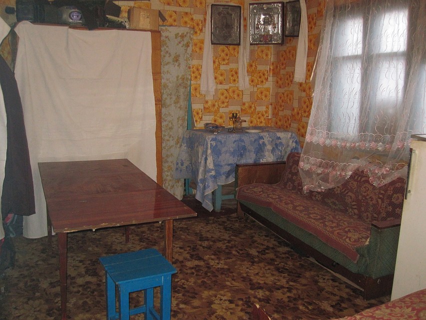 Комната, где произошло убийство.