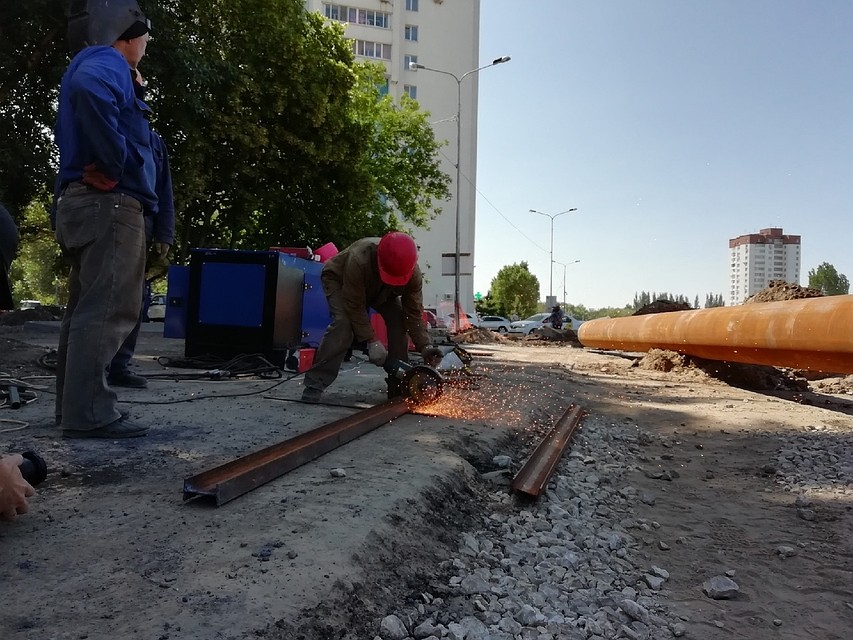 Работы на Ташкентской идут полным ходом
