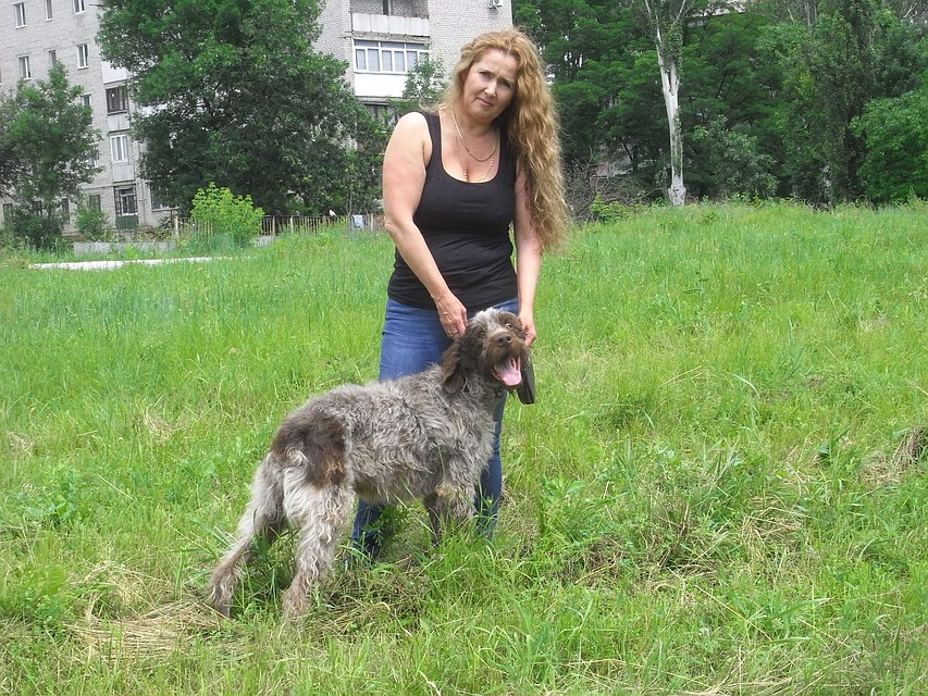 Елена говорит, что Оскар умная и уравновешенная собака