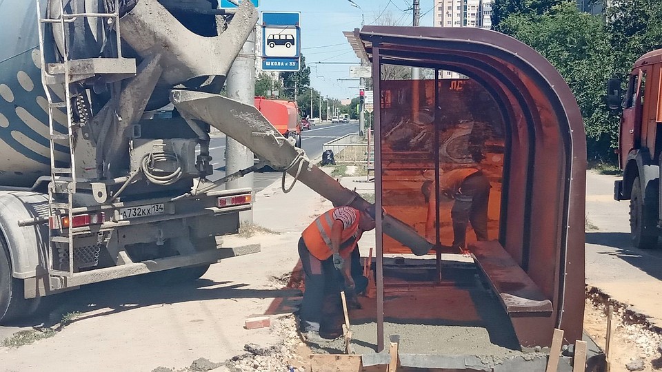 От жары подобные конструкции не особо спасают. Фото: мэрия
