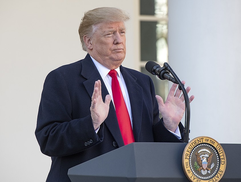Трамп назвал своего соперника в президентской гонке Джо Байдена "умственно слабым"