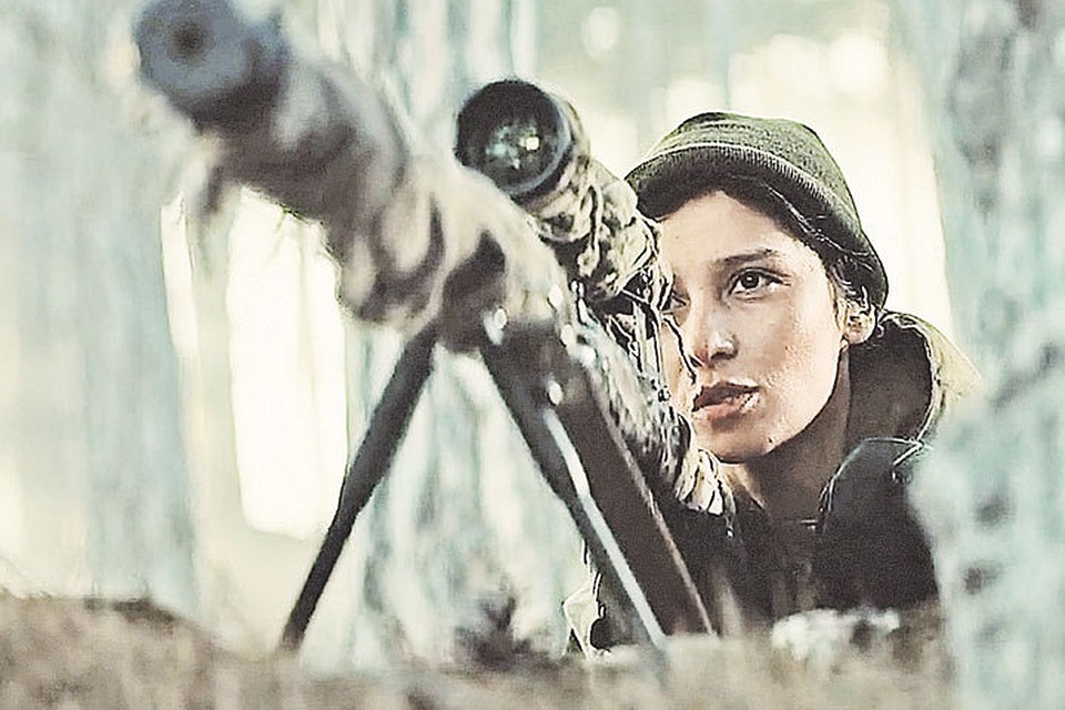 Равшана Куркова в фильме «Балканский рубеж». Фото: Кадр из фильма