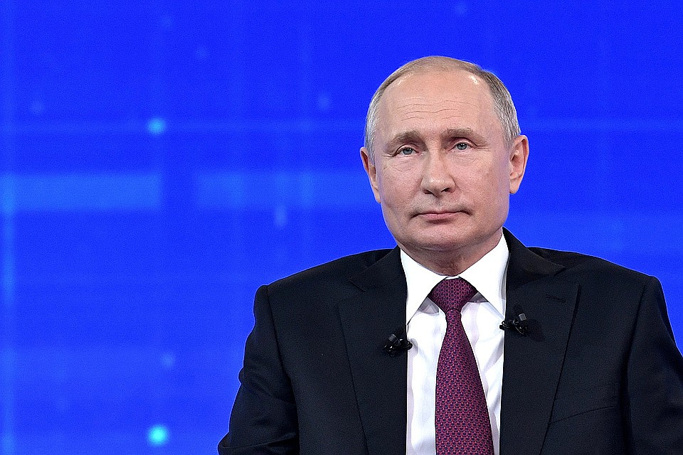 Президент РФ Владимир Путин