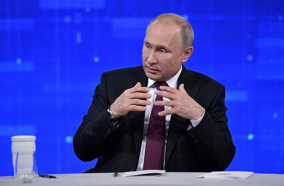 Президент России Владимир Путин