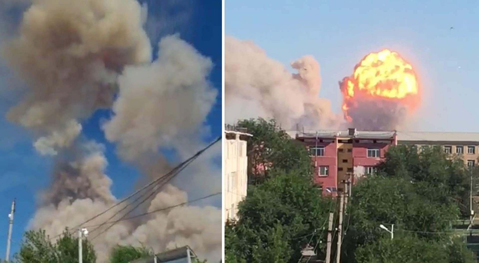 Жители города Арысь уже эвакуированы в безопасные зоны