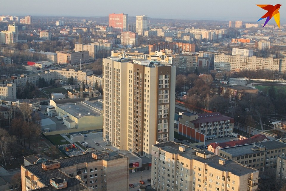 Многоэтажный дом на улице МОГЭС, в котором получили квартиры сотрудники РКБ «Глобус».