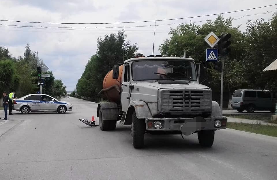 Грузовик два раза переехал ребенка