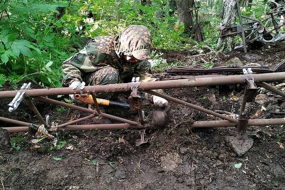 Самолет обнаружили в 30 километрах от села Виноградовка. Фото: поисковое объединение «АвиаПоиск» приморского регионального отделения «Поискового движения России»