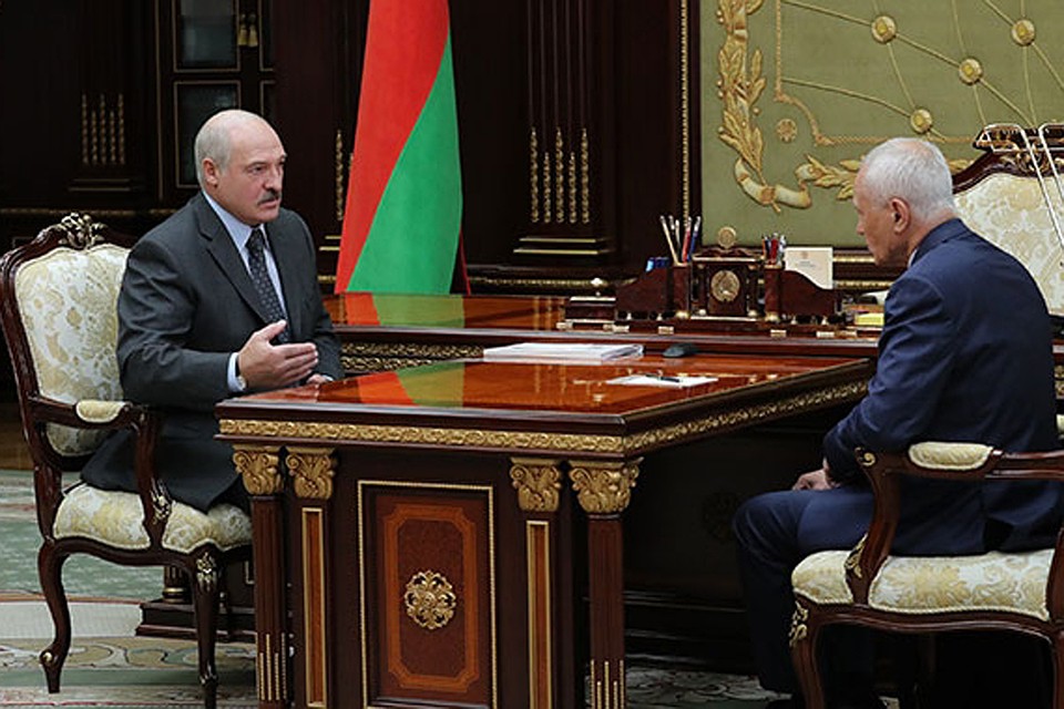 Лукашенко и Рапота. Фото: president.gov.by