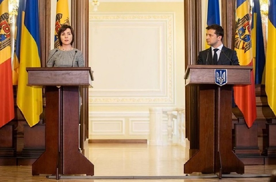 Майя Санду встретилась в Киеве с президентом Украины Владимиром Зеленским. Фото: president.gov.ua