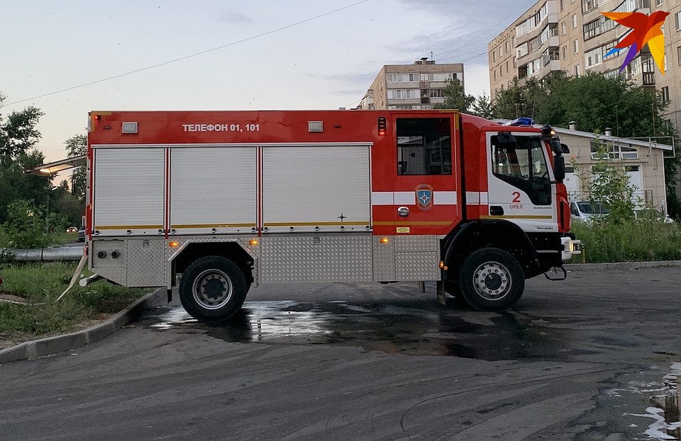 В Орловском районе при крупном пожаре в жилом доме погибла женщина