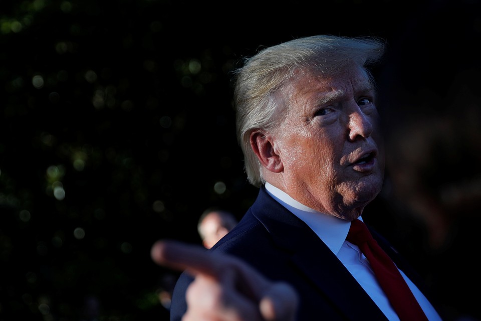 Американский президент Дональд Трамп