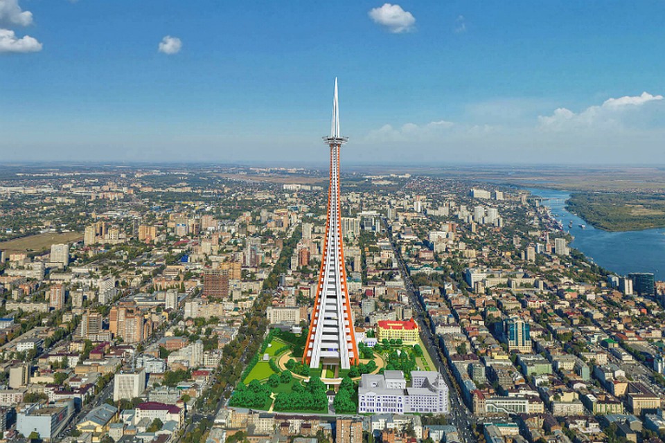 Башня будет настоящей громадиной. Фото: tower-rostovchanka.ru.