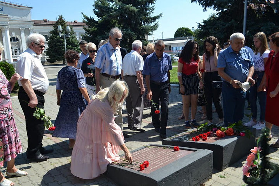 Памятная акция в Минводах.